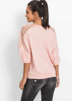 Mujer bonprix bonprix Camiseta holgada de mezcla de viscosa