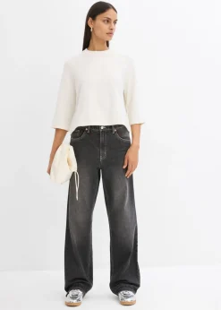 Mujer bonprix bonprix Camiseta holgada de punto