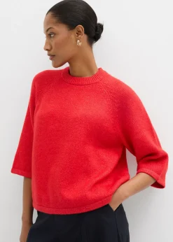 bonprix bonprix Esenciales|Camisetas>Camiseta holgada de punto fresa