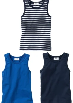 Niños bonprix bonprix Camiseta interior con algodón orgánico suave (3 unidades)