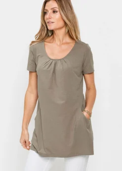 Mujer bonprix bonprix Camiseta larga con viscosa