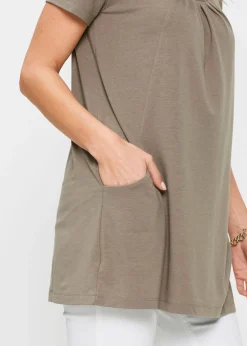 Mujer bonprix bonprix Camiseta larga con viscosa