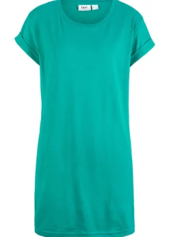 Mujer bonprix bonprix Camiseta larga de algodón puro