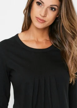 Mujer bonprix bonprix Camiseta larga de algodón puro