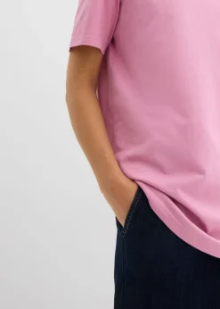 Mujer bonprix bonprix Camiseta larga de algodón orgánico puro (2 unidades)