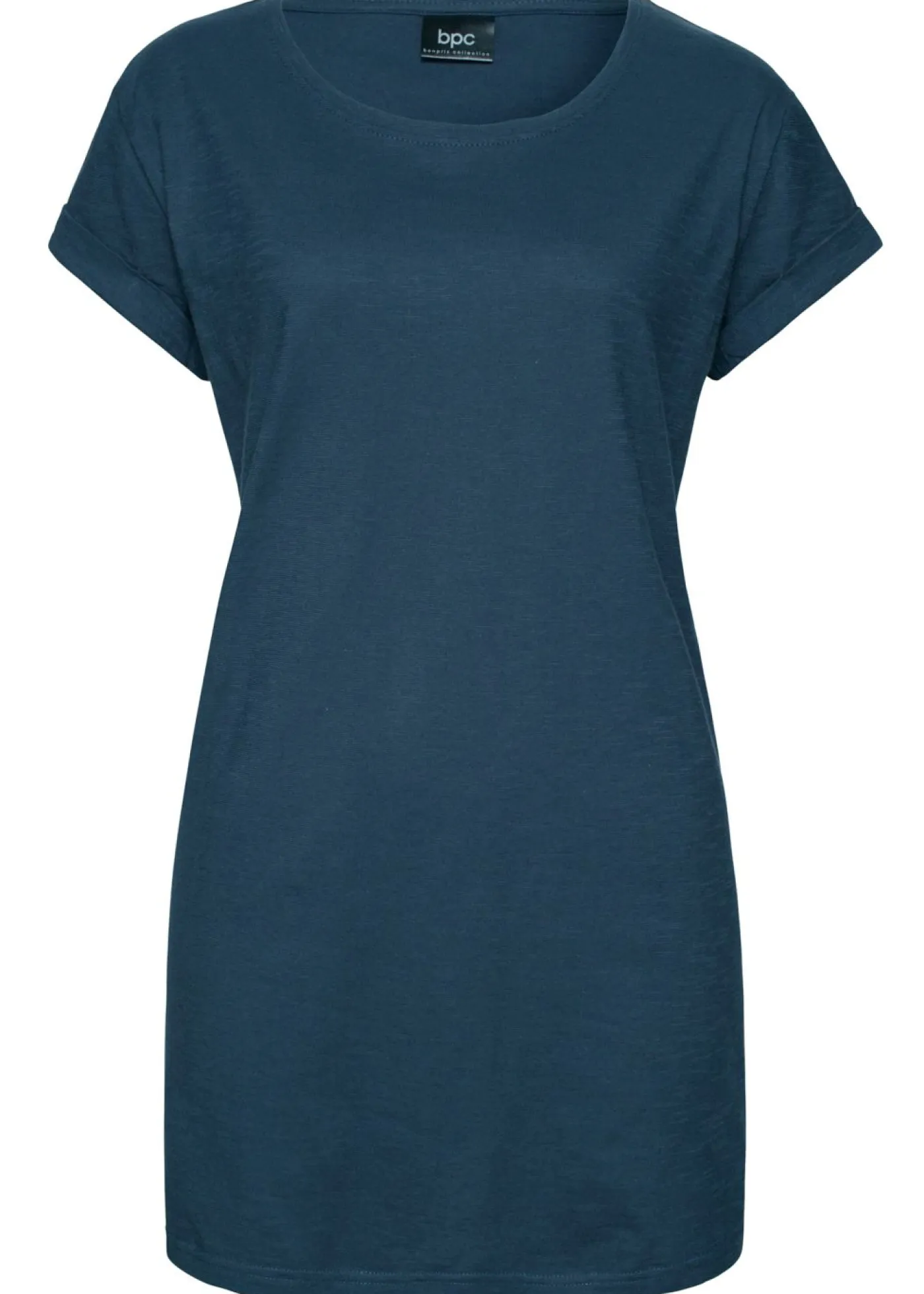 Mujer bonprix bonprix Camiseta larga de algodón puro