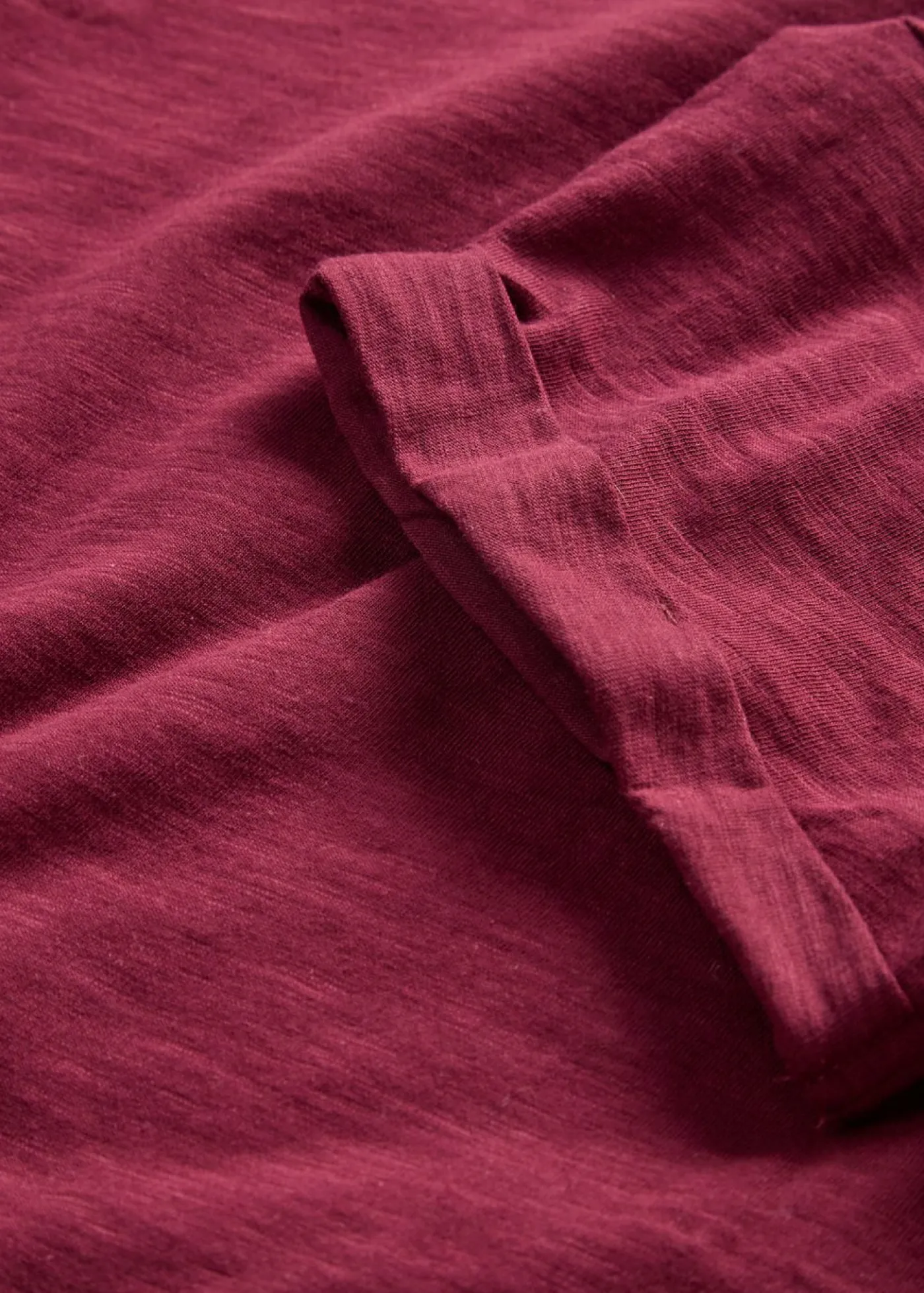 bonprix bonprix Básicos|Camisetas>Camiseta larga de algodón puro rojo avellana