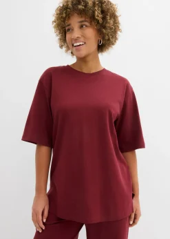 Mujer bonprix bonprix Camiseta larga de interlock