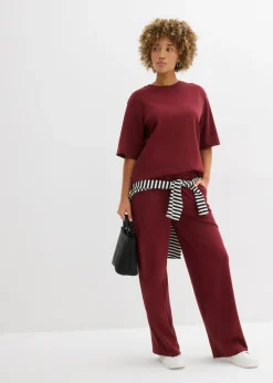 Mujer bonprix bonprix Camiseta larga de interlock