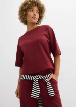 Mujer bonprix bonprix Camiseta larga de interlock