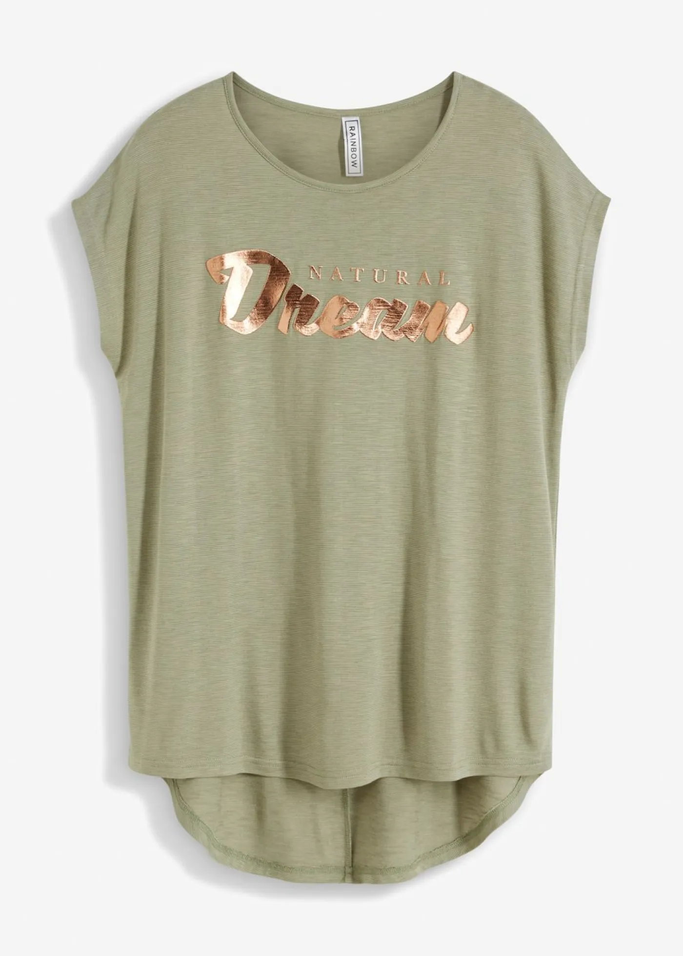 Mujer bonprix bonprix Camiseta larga de mezcla de viscosa