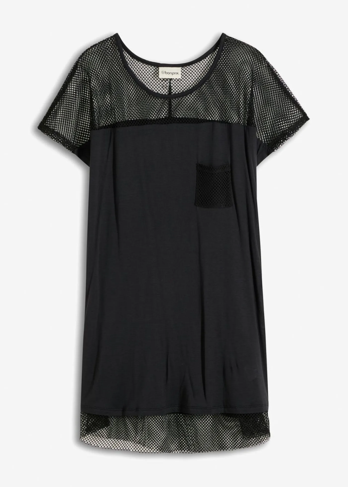 Mujer bonprix bonprix Camiseta larga de playa de viscosa