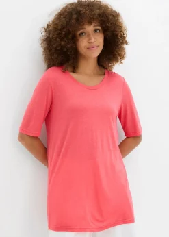 Mujer bonprix bonprix Camiseta larga de viscosa suave