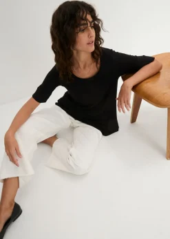 Mujer bonprix bonprix Camiseta larga de viscosa suave