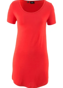 bonprix bonprix Básicos|Camisetas>Camiseta larga de viscosa suave fresa