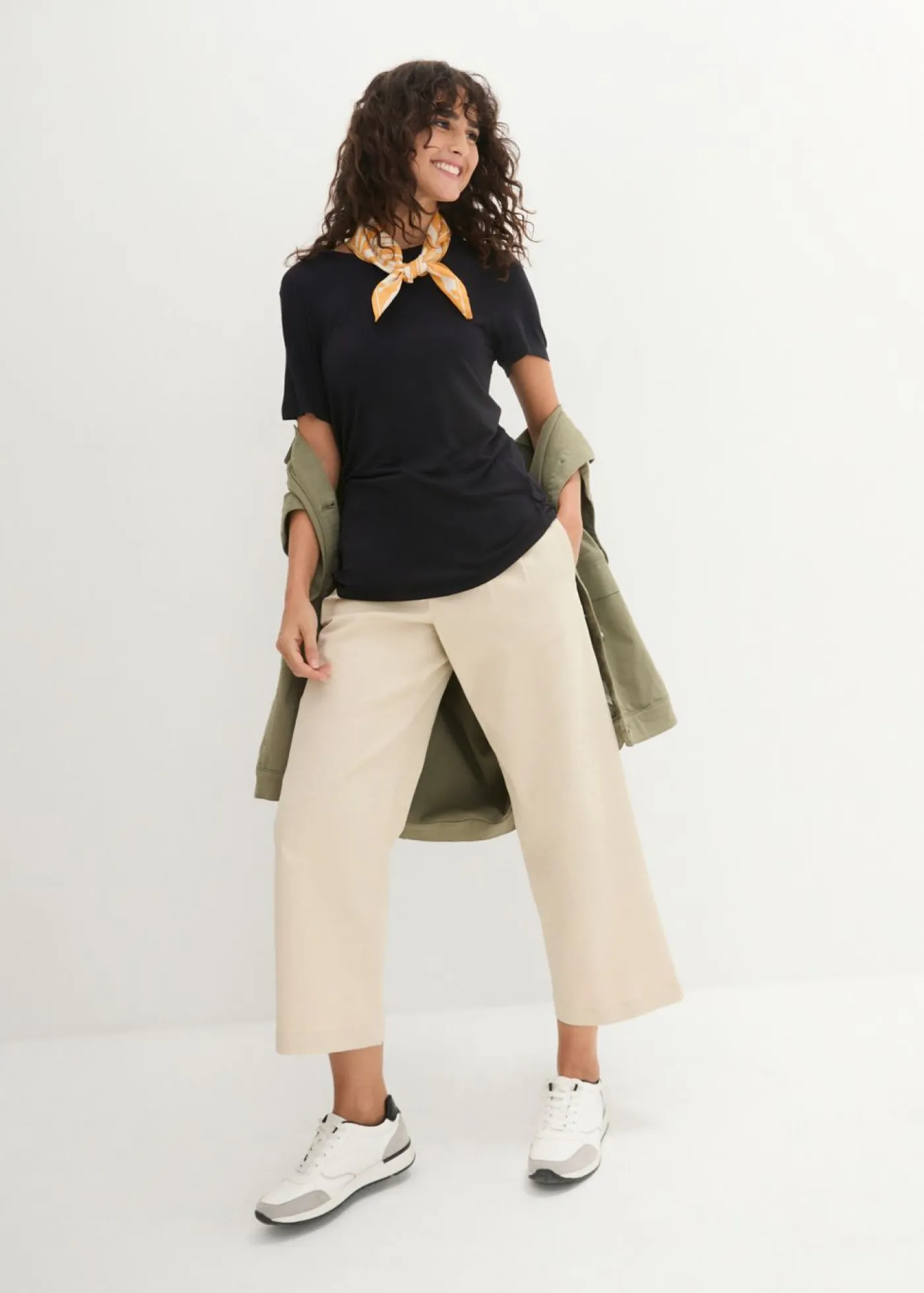 Mujer bonprix bonprix Camiseta larga de viscosa suave