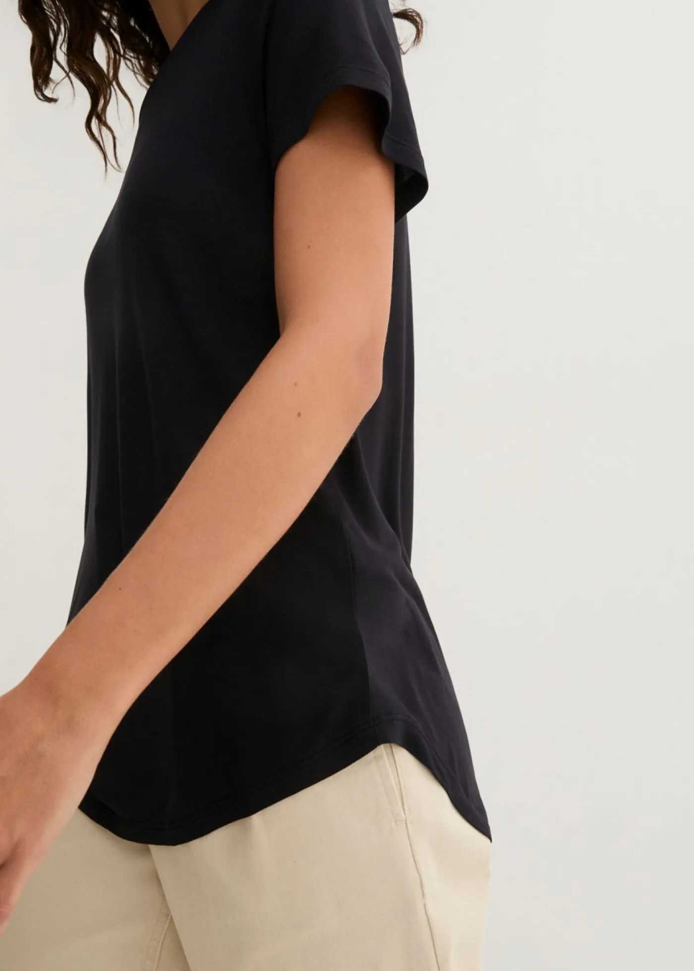 Mujer bonprix bonprix Camiseta larga de viscosa suave