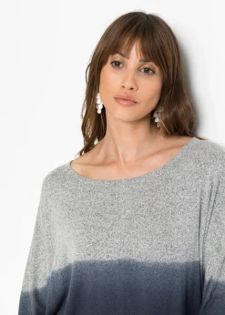 Mujer bonprix bonprix Camiseta oversize con transición de colores