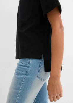 Mujer bonprix bonprix Camiseta oversize de algodón puro