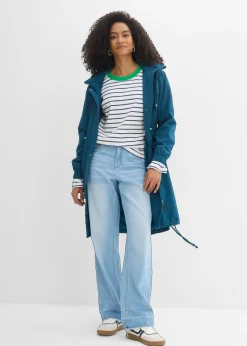 Mujer bonprix bonprix Camiseta oversize de manga larga de algodón orgánico puro