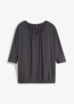 Mujer bonprix bonprix Camiseta oversize de mezcla de viscosa