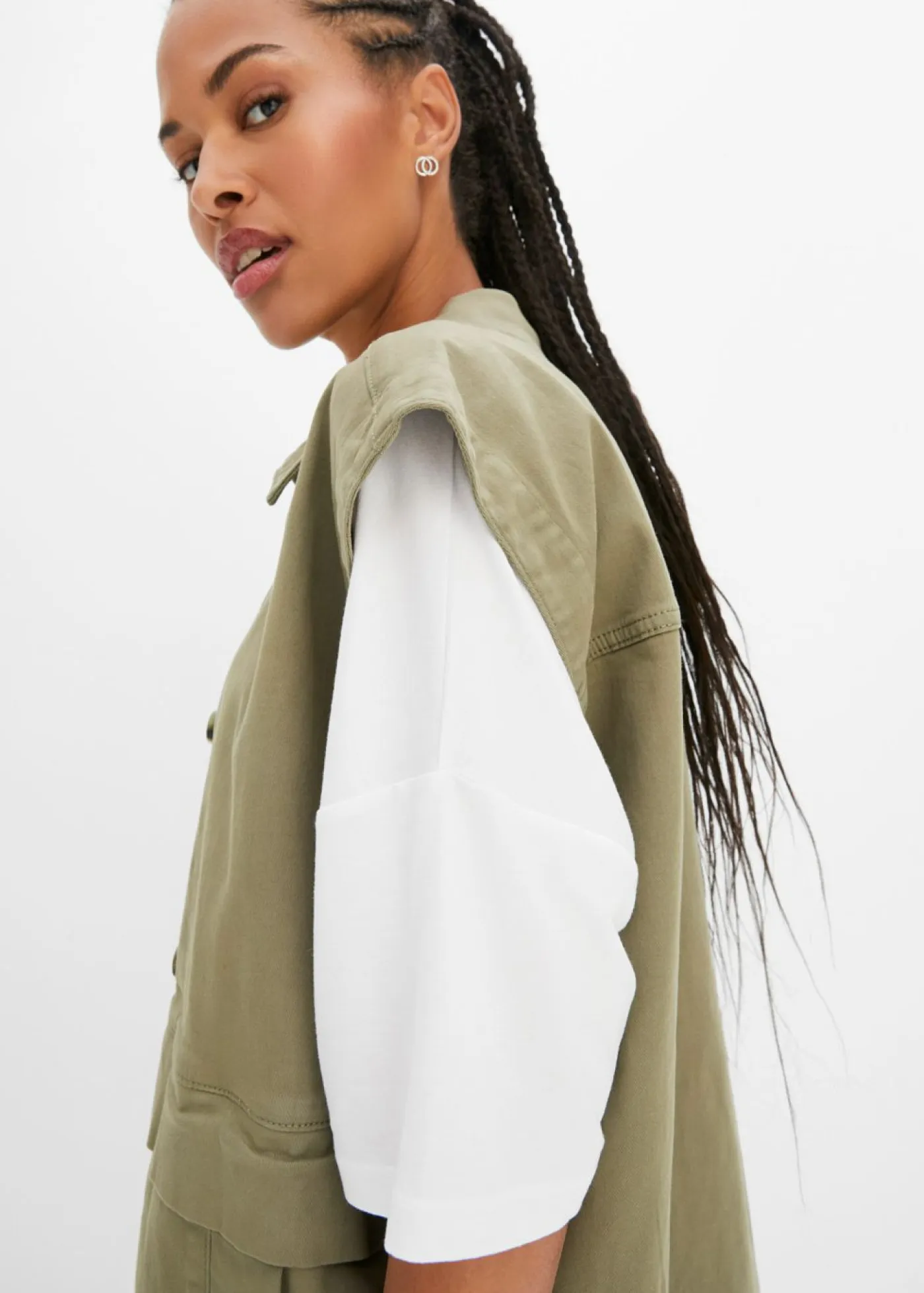 Mujer bonprix bonprix Camiseta oversize de viscosa fluida