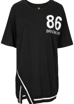 Mujer bonprix bonprix Camiseta oversize en mezcla de viscosa suave