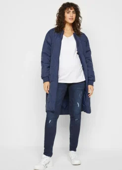 Mujer bonprix bonprix Camiseta premamá básica de algodón orgánico (2 unidades)