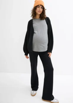 Mujer bonprix bonprix Camiseta premamá de algodón orgánico con una discreta función de lactancia