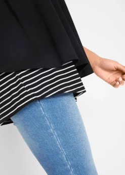 Mujer bonprix bonprix Camiseta premamá y de lactancia 2 en 1 de viscosa