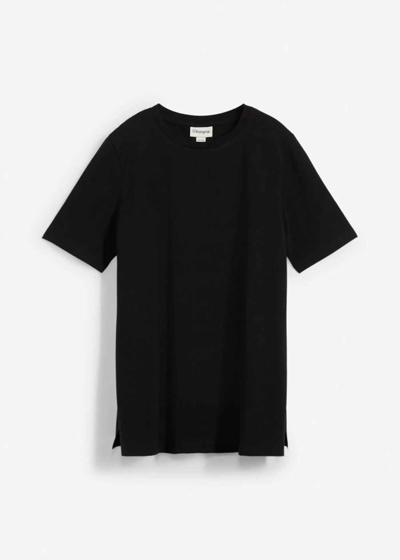 Mujer bonprix bonprix Camiseta premamá y de lactancia 2 en 1 de algodón orgánico con aberturas laterales