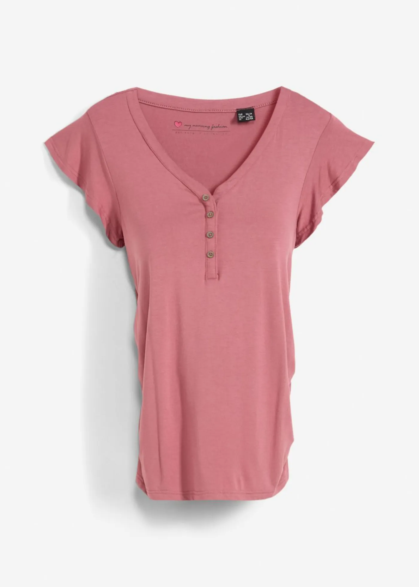 Mujer bonprix bonprix Camiseta premamá/de lactancia con viscosa sostenible