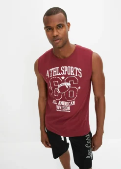 Hombre bonprix bonprix Camiseta sin mangas (2 unidades) de algodón puro