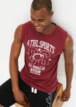 Hombre bonprix bonprix Camiseta sin mangas (2 unidades) de algodón puro