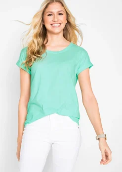 bonprix bonprix Básicos|Camisetas>Camiseta tipo boxy menta