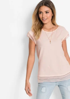 Mujer bonprix bonprix Camiseta tipo boxy de algodón
