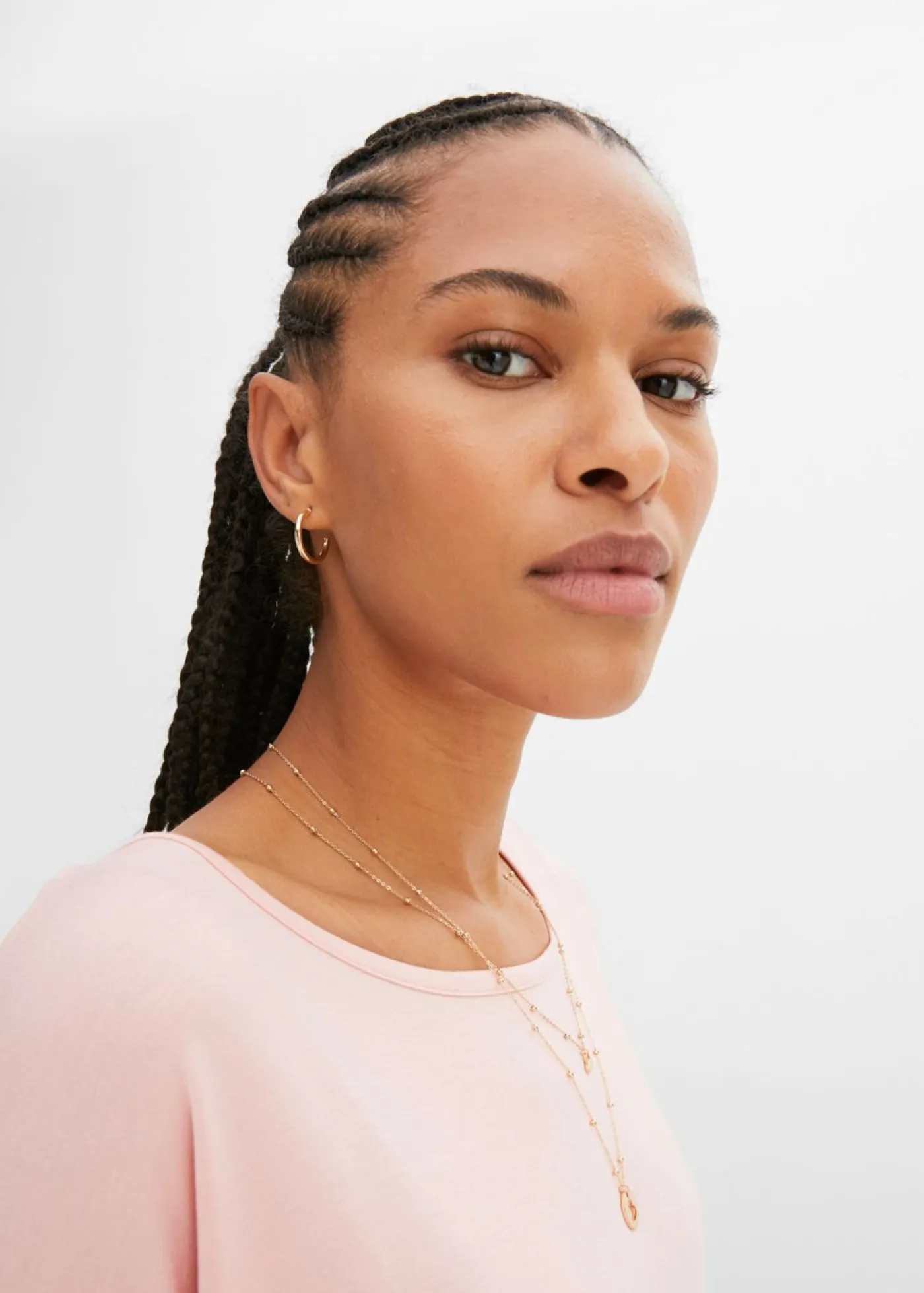 Mujer bonprix bonprix Camiseta tipo boxy de mezcla de viscosa suave