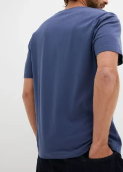 Hombre bonprix bonprix Camiseta (2 unidades) de algodón orgánico puro