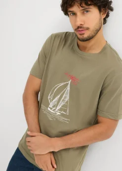 Hombre bonprix bonprix Camiseta (2 unidades) de algodón orgánico puro