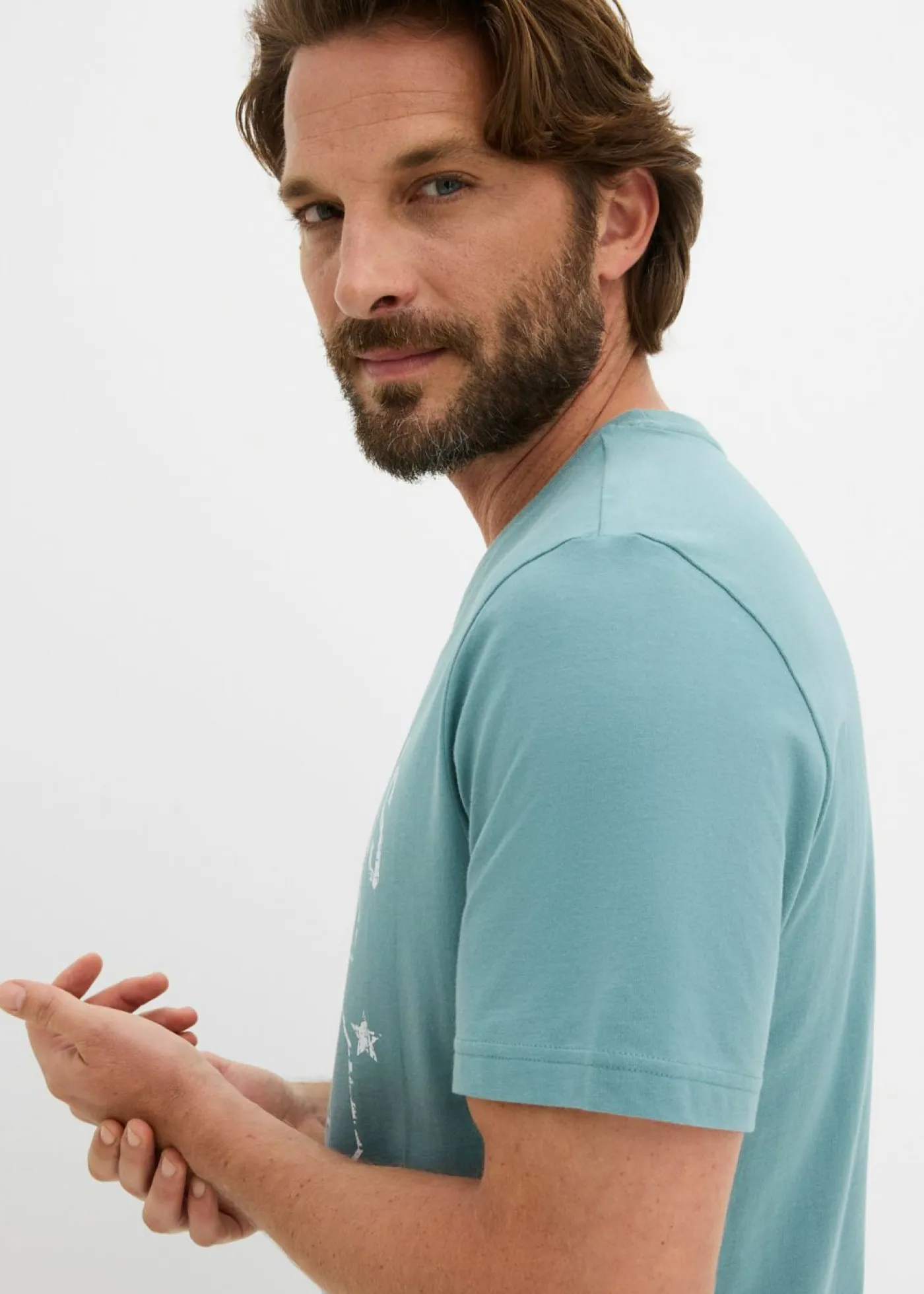 Hombre bonprix bonprix Camiseta (2 unidades) de corte regular