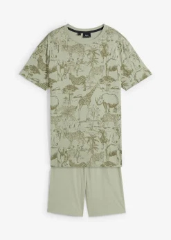 Niños bonprix bonprix Camiseta y bermudas de algodón orgánico (conjunto de 2 piezas)