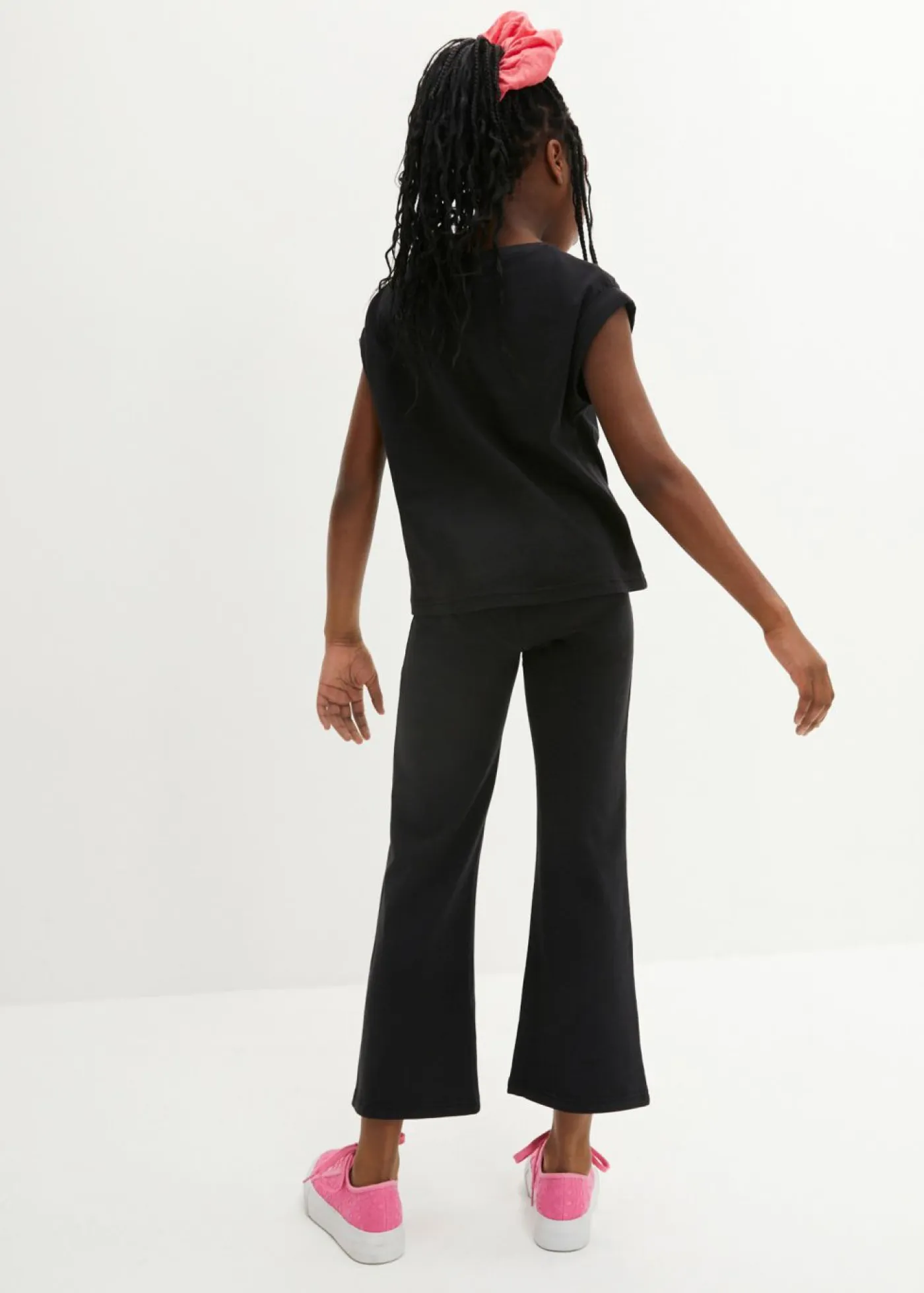 bonprix bonprix Ropa 9 A 16 Años·Pantalones Y Leggings|Ropa 9 A 16 Años·Camisetas Y Camisas>Camiseta y leggings (2 piezas) Negro