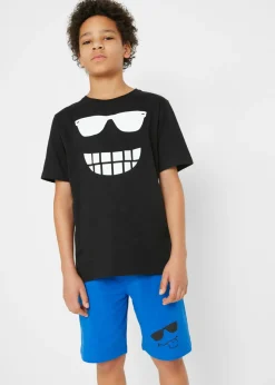 Niños bonprix bonprix Camiseta y pantalón corto (2 piezas)