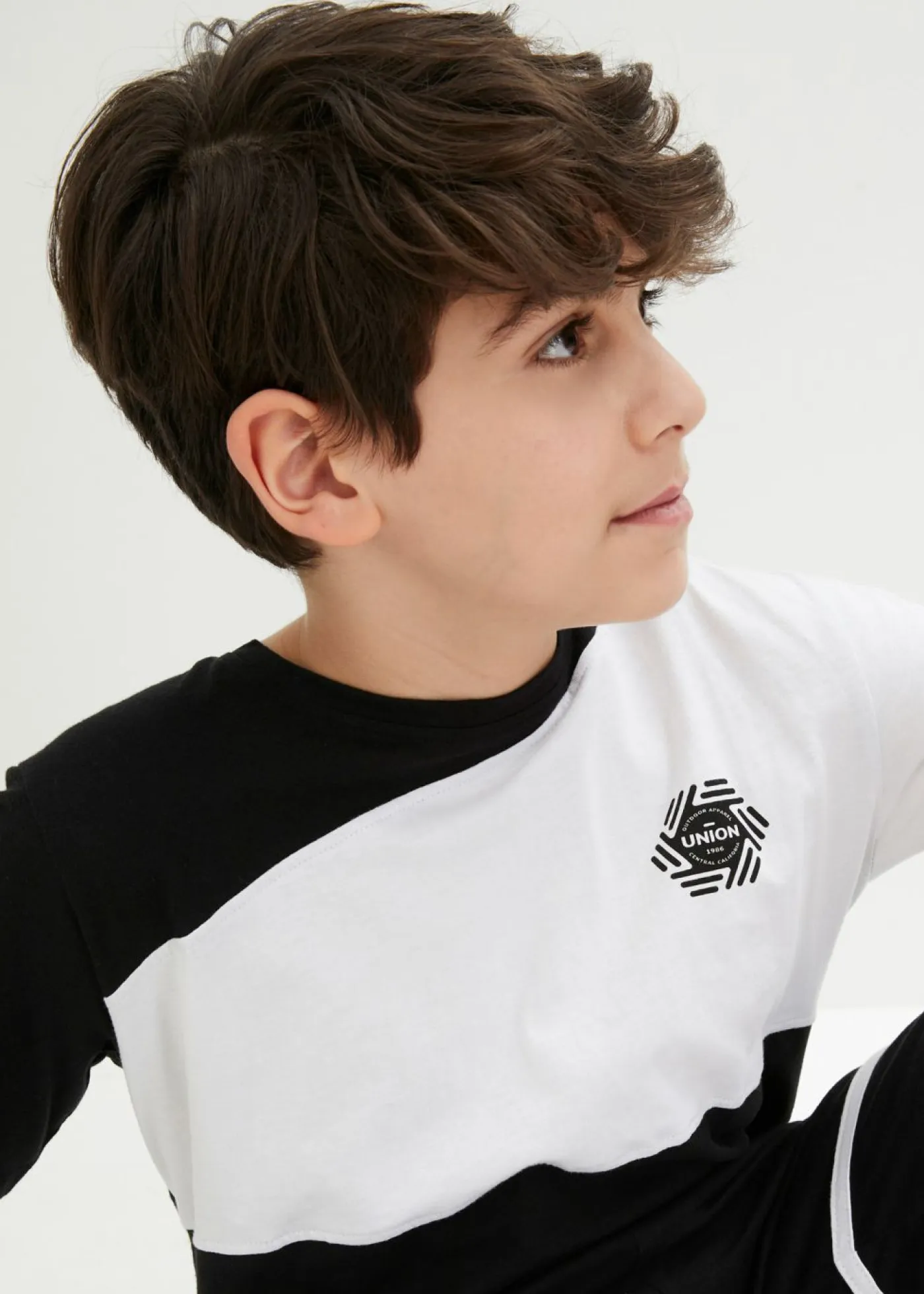 bonprix bonprix Ropa 9 A 16 Años·Camisetas|Ropa 9 A 16 Años·Shorts>Camiseta y pantalón corto (2 piezas) Blanco-negro
