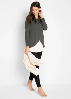 Mujer bonprix bonprix Camiseta y pantalón (2 piezas)