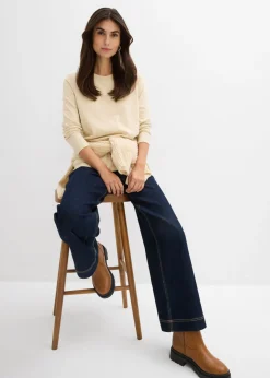 Mujer bonprix bonprix Camisetas premamá/de lactancia de algodón orgánico (2 unidades)