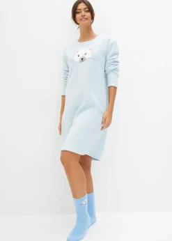 bonprix bonprix Homewear|Ropa Para Dormir>Camisón azul pálido