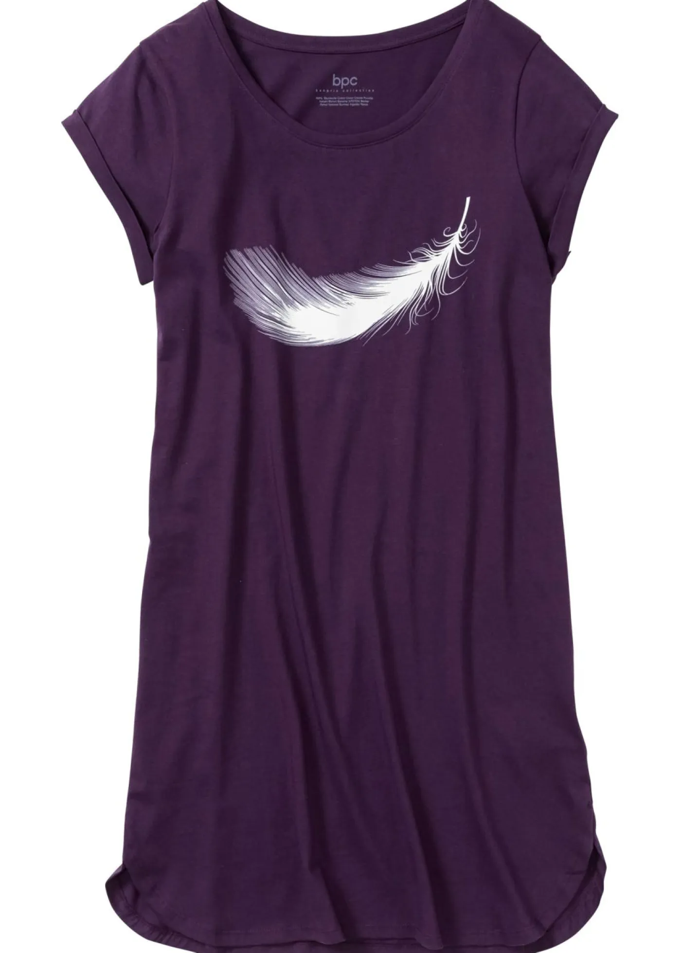 Mujer bonprix bonprix Camisón corto de algodón orgánico puro