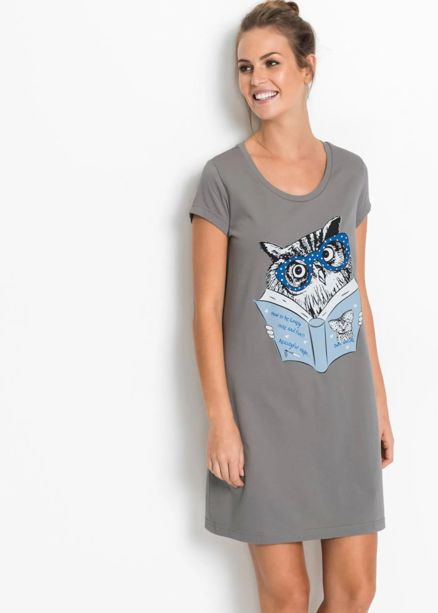 Mujer bonprix bonprix Camisón corto de algodón orgánico puro