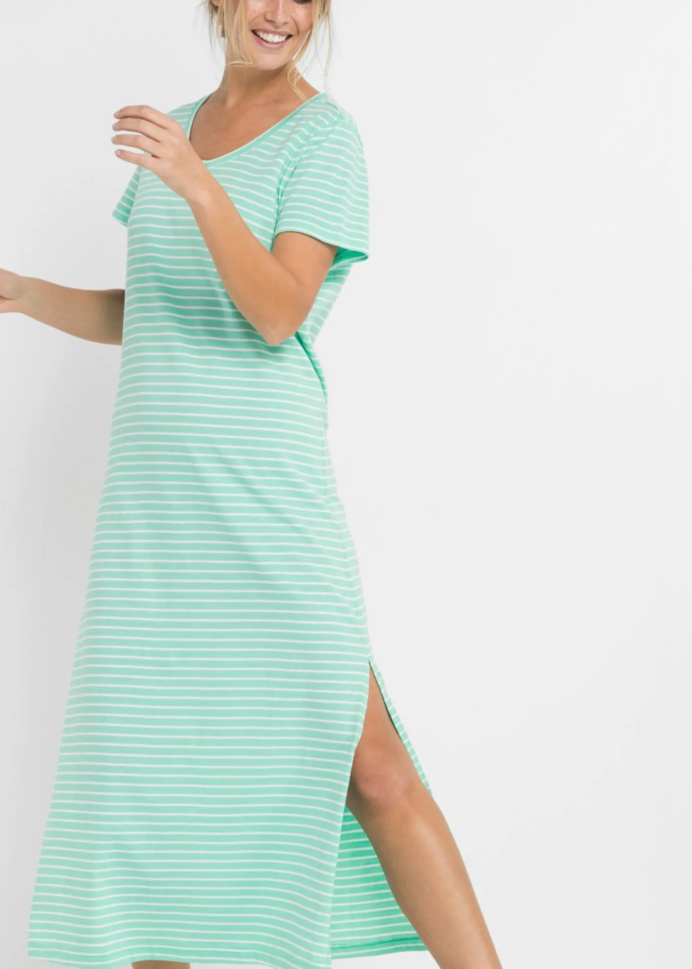 Mujer bonprix bonprix Camisón largo de algodón puro